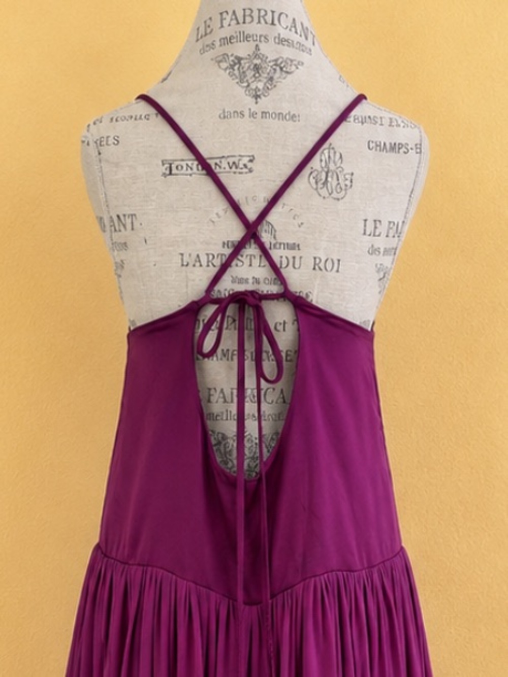 Free People Soliana Plum Drop Waist Tiered Maxi Dress Medium Excellent Condition - Picture 8 of 11